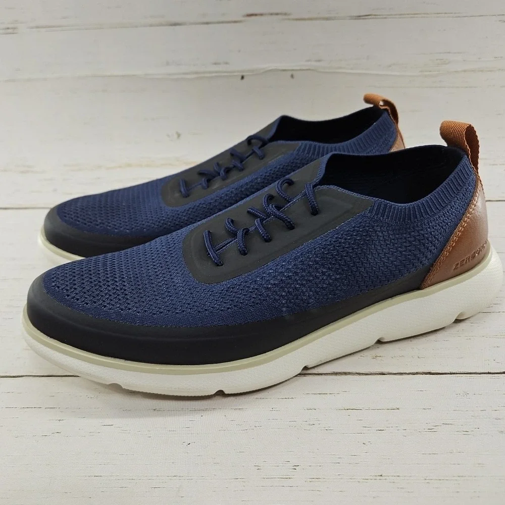 Cole Haan Zerogrand Omni Sneaker Mens Size 9 M Marine Blue Shoes Sneakers C34656